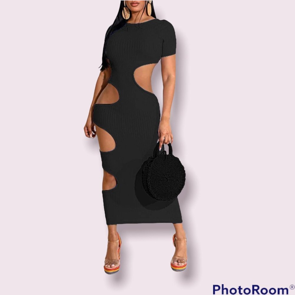 Cut-out dress